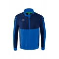 Erima Presentation Jacket Six Wings (100% Polyester, Stand-up Collar, without Lining) royal blue/navy blue Boys